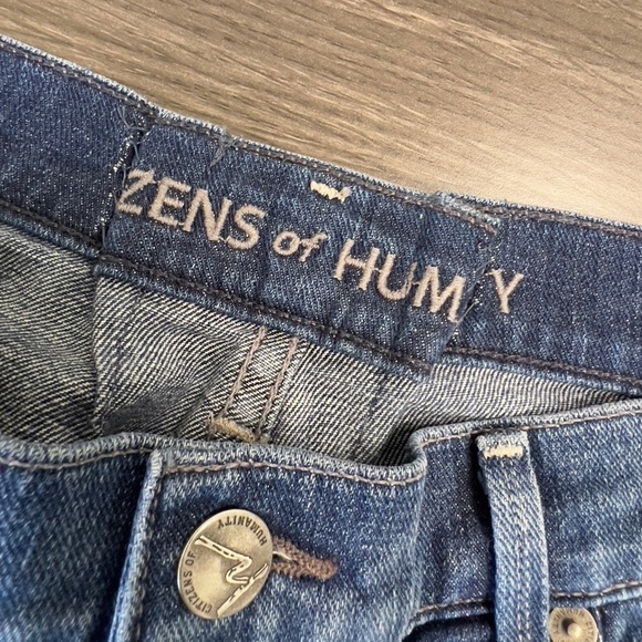 CITIZENS OF HUMANITY Dani Jeans Cropped Straight Leg. Blue. Tailored waist. - Picture 9 of 13